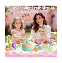 Bruce & Shark Diy Flower Craft Kit - Make 30+ Bouquets with Storage Box