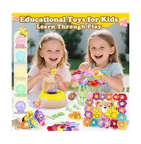Bruce & Shark Diy Flower Craft Kit - Make 30+ Bouquets with Storage Box