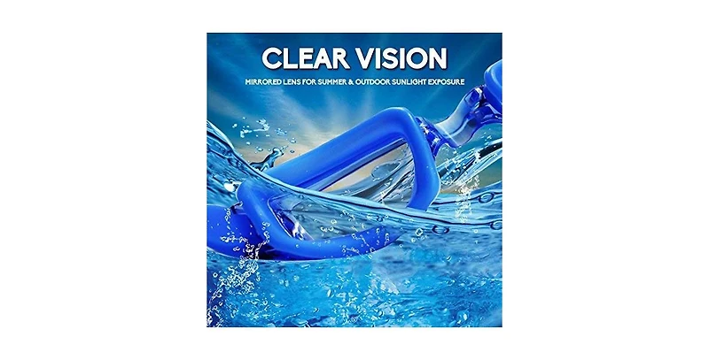 Swim Goggles Anti Fog Adult Pack 2