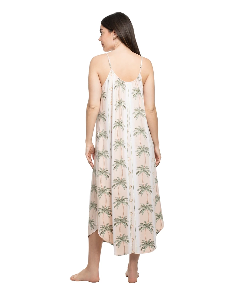 Linea Donatella Women's Round Neck Nightgown