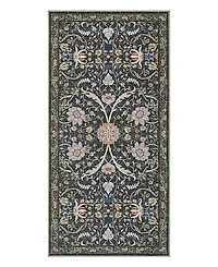 Hunter Abrabella Washable Non-Slip Printed Chenille Accent Rug
