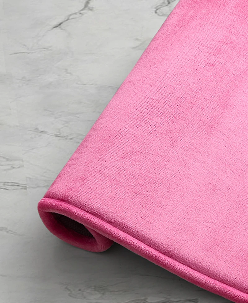 Juicy Couture Gothic Initials Quilted Memory Foam Bath 2-Pc. Mat