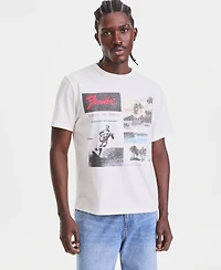 Sun + Stone Men's Cotton Fender Beach Graphic T-Shirt, Macy's Exclusive