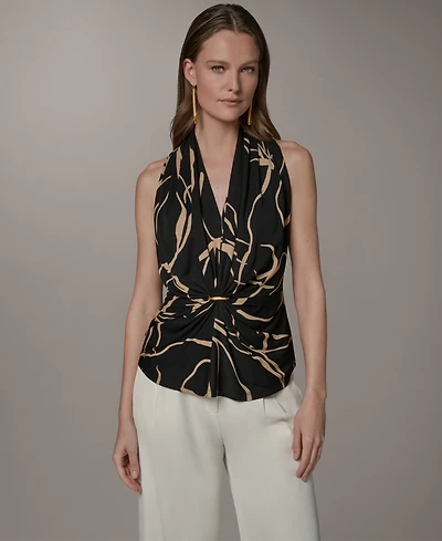 Donna Karan New York Women's V-Neck Top