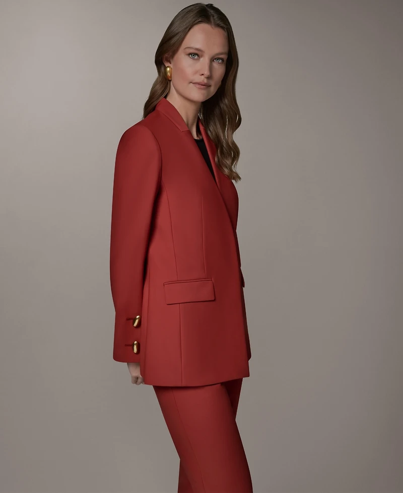Donna Karan New York Women's Collarless Blazer