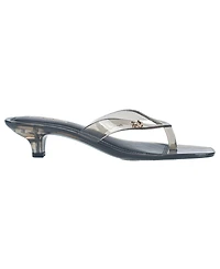 True Religion Womens Jelly Thong Strap Heel