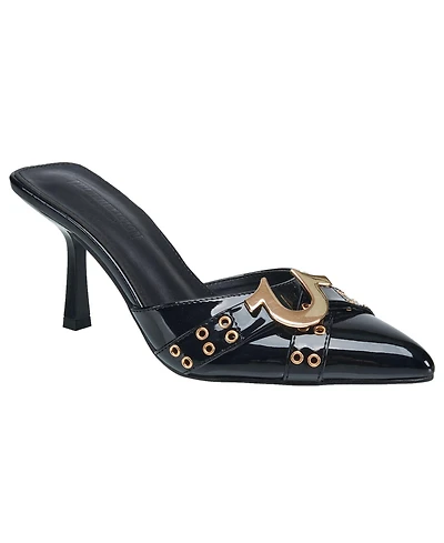 True Religion Womens Doll Metal Logo Heel