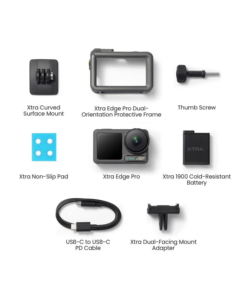 Xtra Edge Pro 4K Action Camera