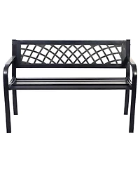 Slickblue Bench Deck with Steel Frame for outdoor