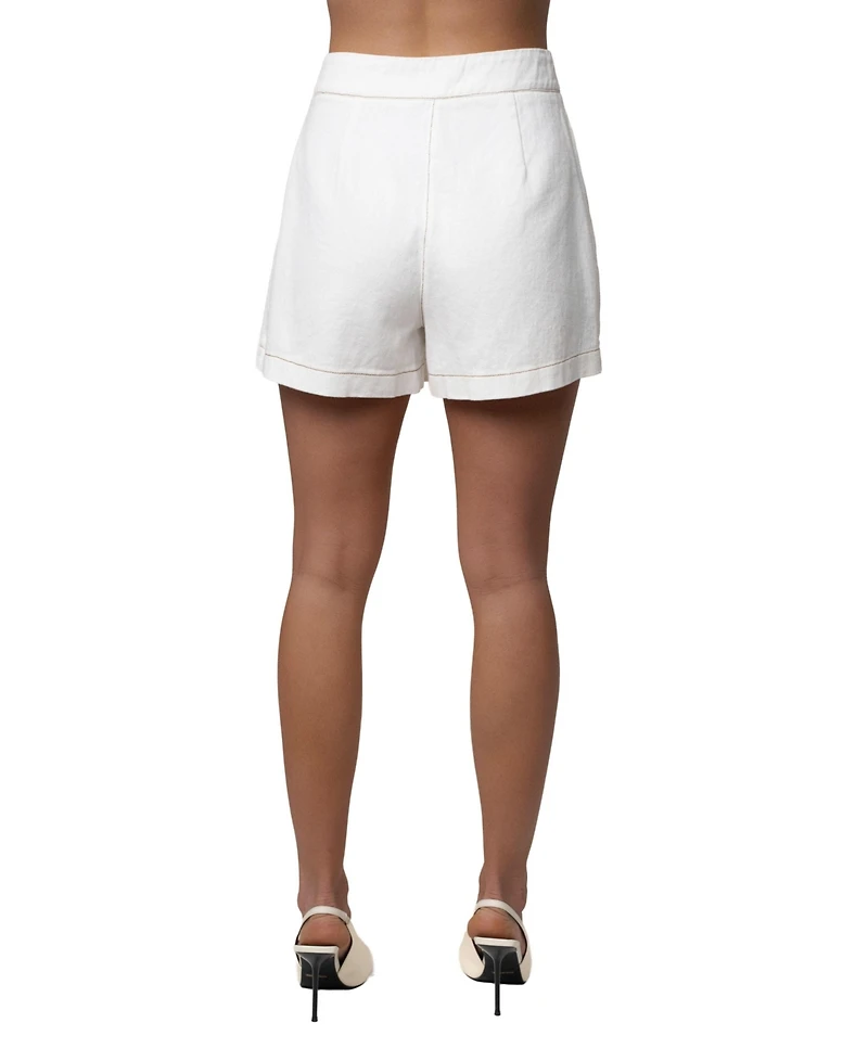 Jluxlabel Women's City Stroll Denim Shorts