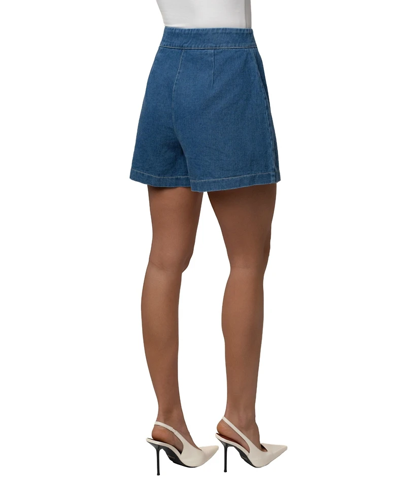 Jluxlabel Women's City Stroll Denim Shorts