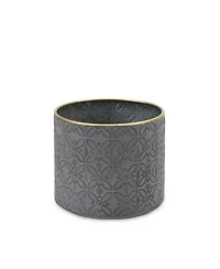 Slickblue Ornate Geometric Metal Planter (Set of 4)
