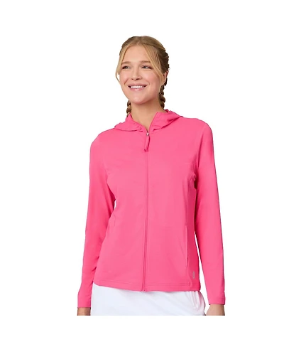 Free Country Women's SunFree Full Zip Upf Sunshirt
