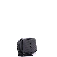 Pre-Owned Saint Laurent Mini Lou Camera Bag Matelasse Chevron Leather