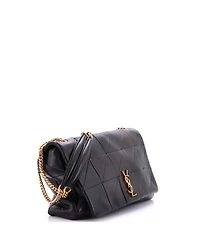 Pre-Owned Saint Laurent Medium Jamie Flap Bag Quilted Leather