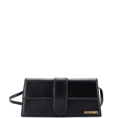 Pre-Owned Jacquemus Long Le Bambino Top Handle Flap Bag Leather