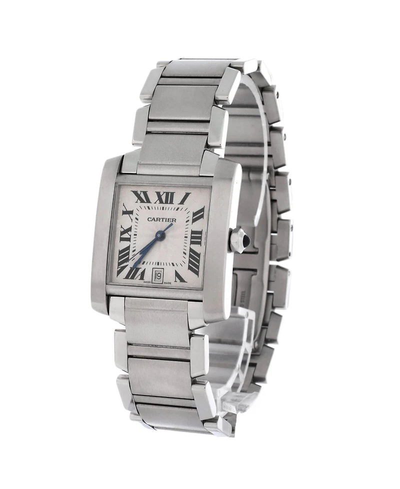 Pre-Owned Cartier Tank Francaise Automatic Watch in Stainless Steel 28mm