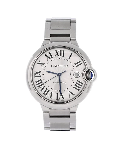 Pre-Owned Cartier Ballon Bleu de Cartier Automatic Watch in Stainless Steel 42mm