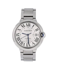 Pre-Owned Cartier Ballon Bleu de Cartier Automatic Watch in Stainless Steel 42mm