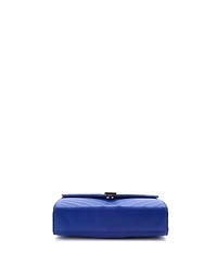 Pre-Owned Saint Laurent Medium Classic Monogram Envelope Satchel Matelasse Chevron Leather