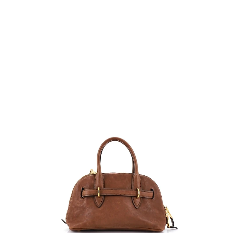 Pre-Owned Miu Miu Regular Aventure Top Handle Bag Leather