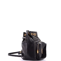 Pre-Owned Saint Laurent Jamie Backpack Leather and Suede