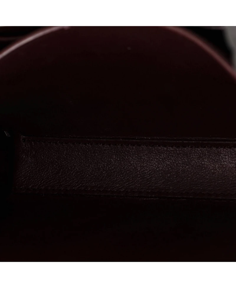 Pre-Owned Saint Laurent Mini Cassandra Top Handle Bag Embossed Leather