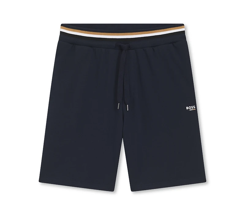 Hugo Boss Men's Cotton Mid-Rise Iconic Shorts