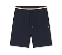 Hugo Boss Men's Cotton Mid-Rise Iconic Shorts