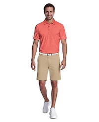 Pga Tour Men's Novelty Print Short-Sleeve Polo Shirt