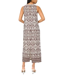Msk Women's Keyhole Back Maxi Dress