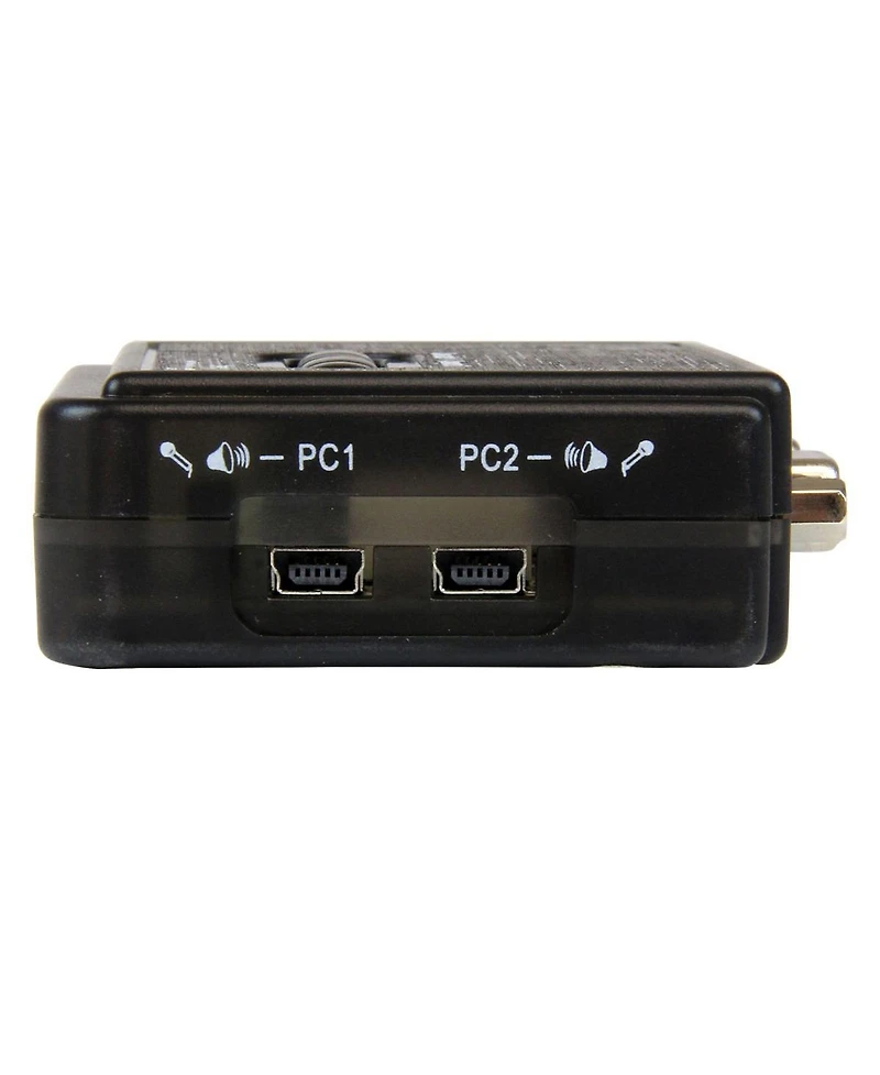 StarTech.com 2 Port Usb Kvm Switch Kit with Audio and Cables