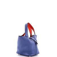 Pre-Owned HERMES Pm Eclat Picotin Lock Bag Clemence