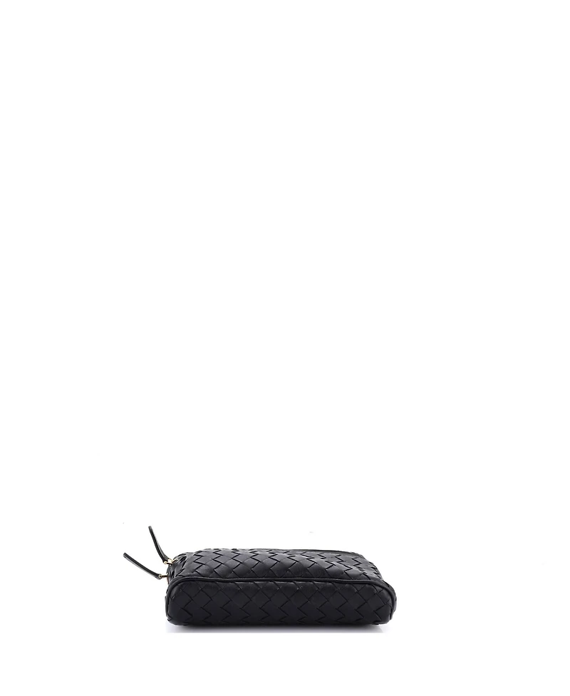 Pre-Owned Bottega Veneta Small Soft Chain Vanity Case Intrecciato Leather