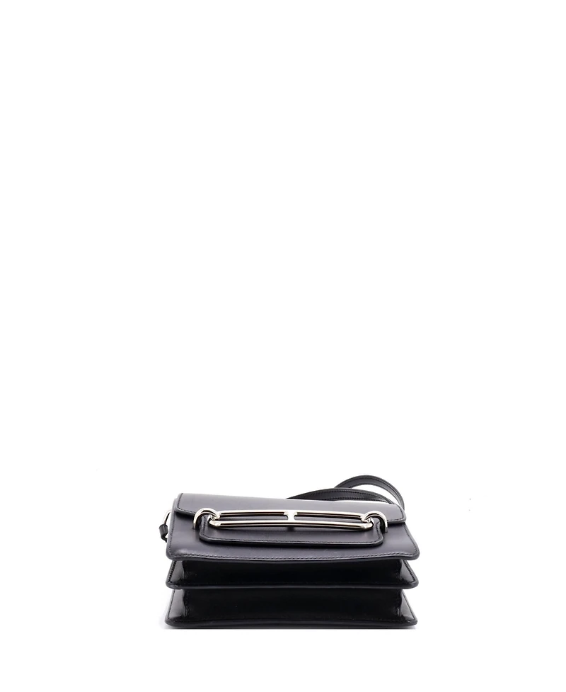 Pre-Owned HERMES 18 Roulis Bag Evergrain