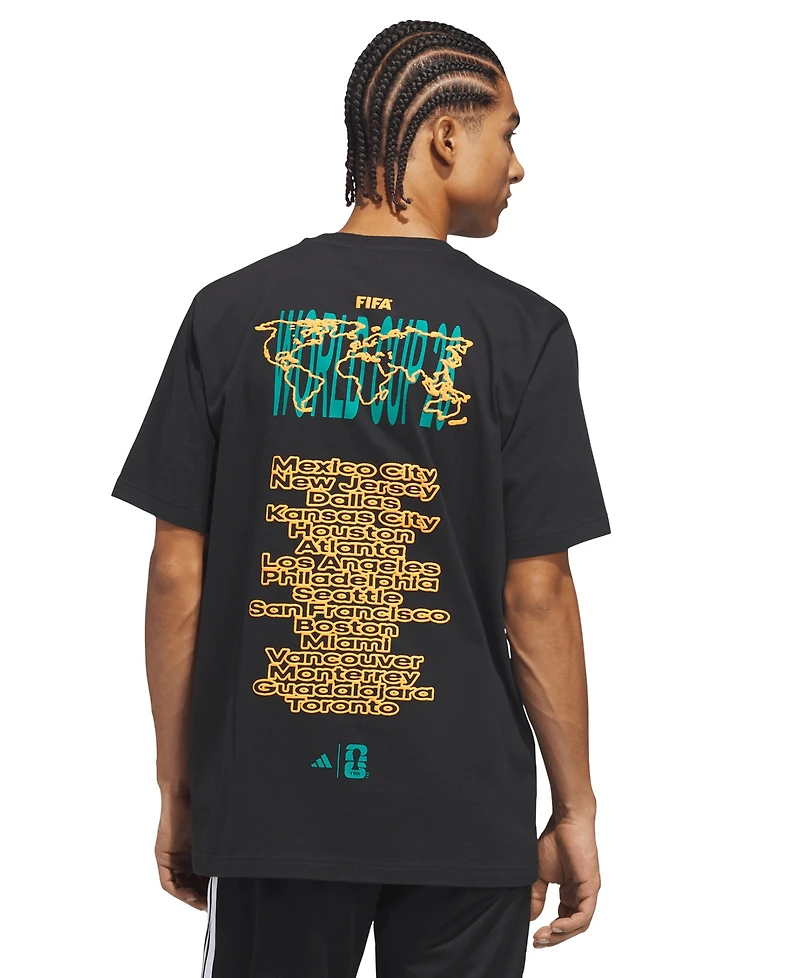 adidas Men's World Cup 26 Tour Graphic T-Shirt