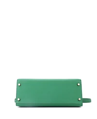 Pre-Owned Hermes Kelly 28 Handbag Green Epsom with Gold Hardware