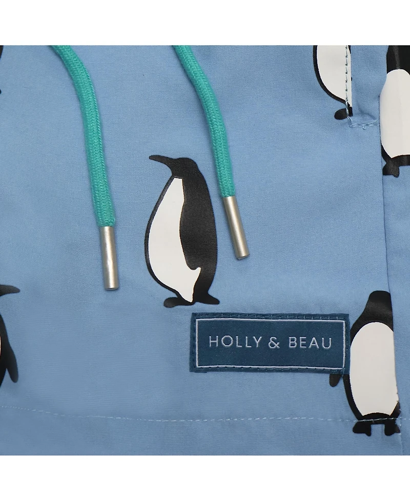 Holly and Beau Boys Color Changing Swim Trunks