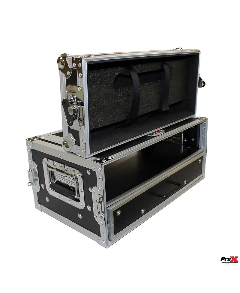 ProX Xs-WM2U2DR 2U Rack Case with 2U Rack Drawer