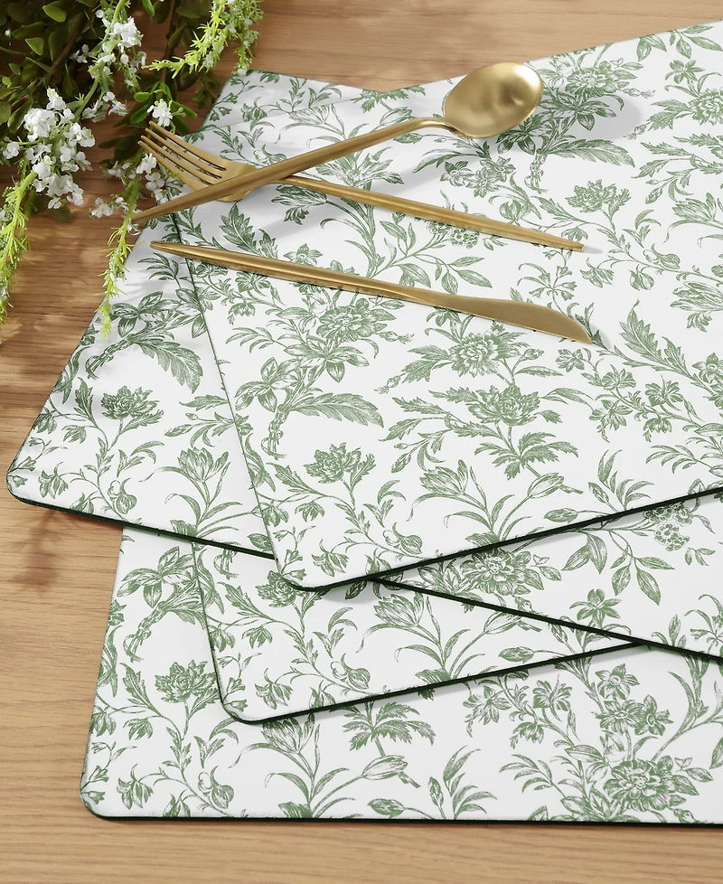 Laura Ashley Natalie Cork Placemats, Set of 4