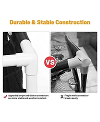 Yescom 274 Gallon Pool Float Storage Binr Replacement Rolling Raft Noodles Cart Organizer