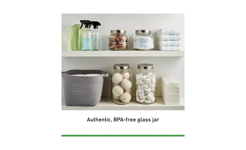 Ball Decorative Mason Jars, Half Gallon (64 oz), Pack of 4