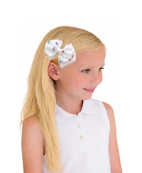 Bits & Bows Girls Bits and Bows Little/Big Firecracker Summer Hair Bow Set