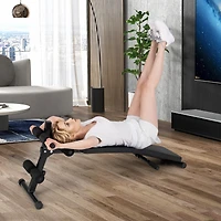 Home Gym Sit Up Bench Adjustable Decline Exercise Bench