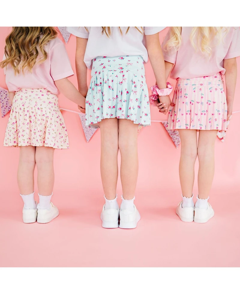 Sweet Wink Toddler Girls Ditsy Floral Athletic Skort