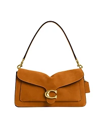 Coach Suede Tabby Leather Medium Shoulder Bag