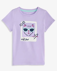 Epic Threads Toddler Girls' 12M-5T Selfie Cat T-Shirt, Macy's Exclusive