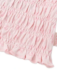 abercrombie kids Girls' Smocked Short-Sleeve Top