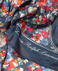 Lauren Ralph Lauren Floral Large Diamond Scarf
