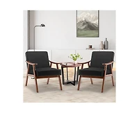 Casainc Mid-Century Modern Chair with Solid Wood Frame